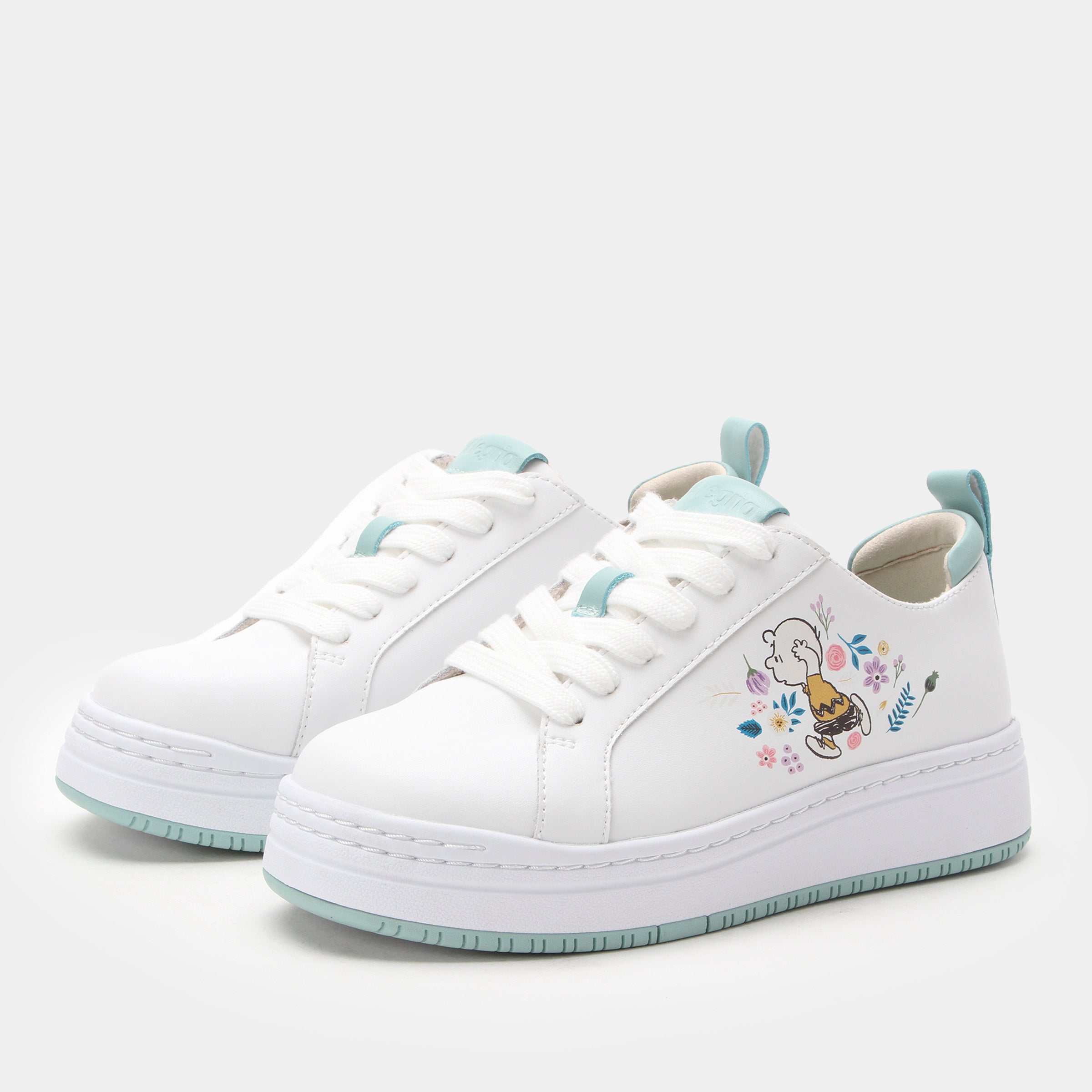 Adysen In Flowers Sage Shoe