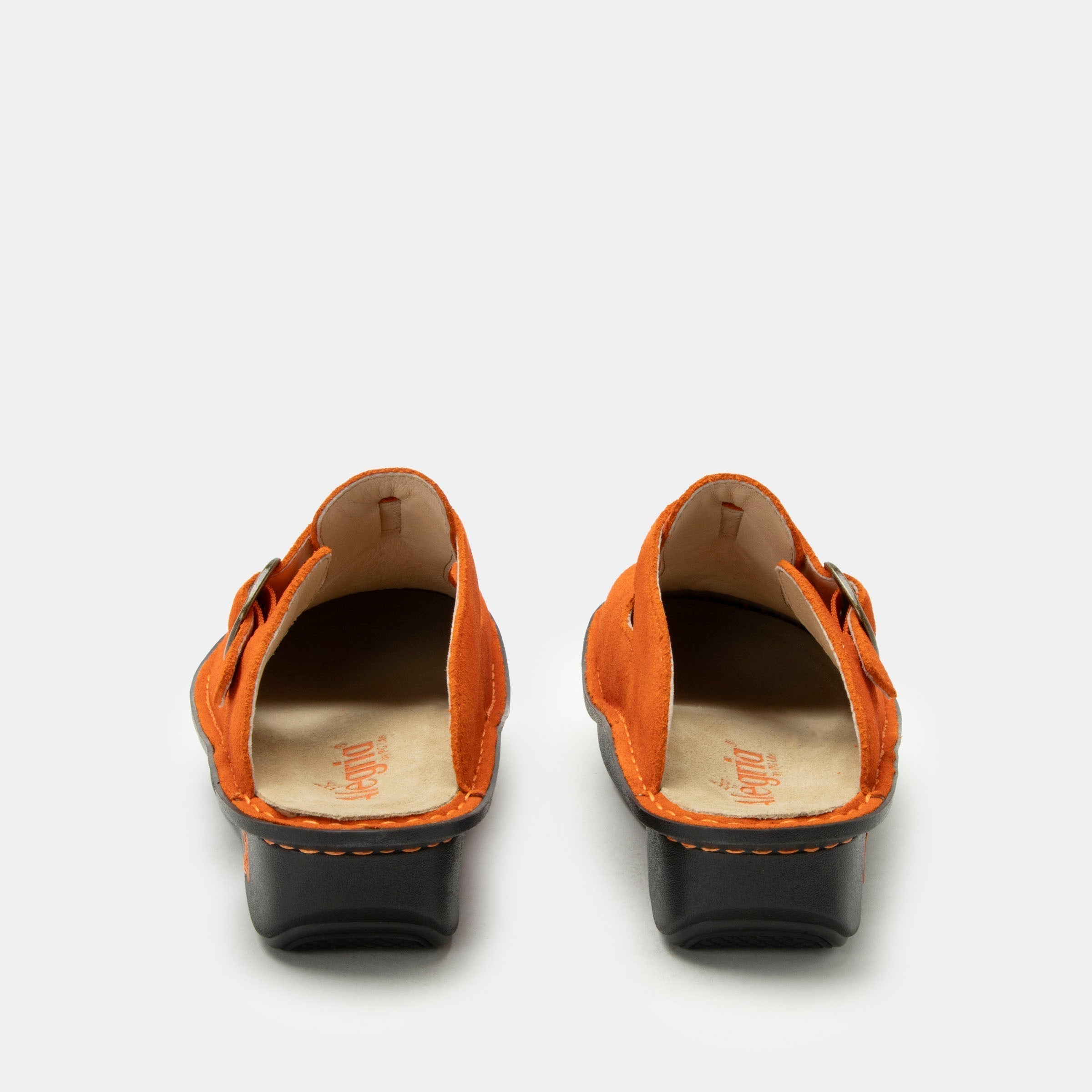 Classic Orange You Glad Suede Shoe - Image 4
