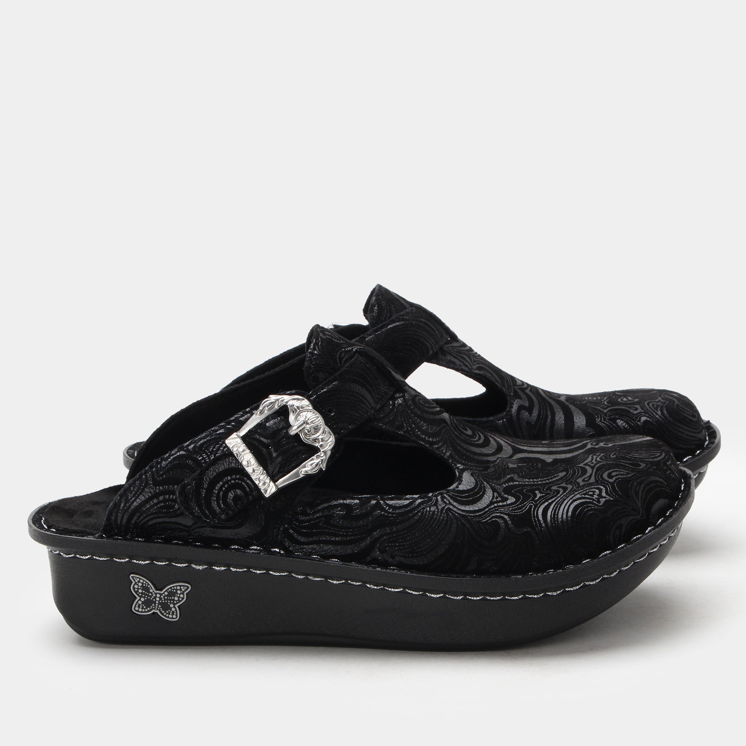 Classic Swirling Black Shoe - Image 3