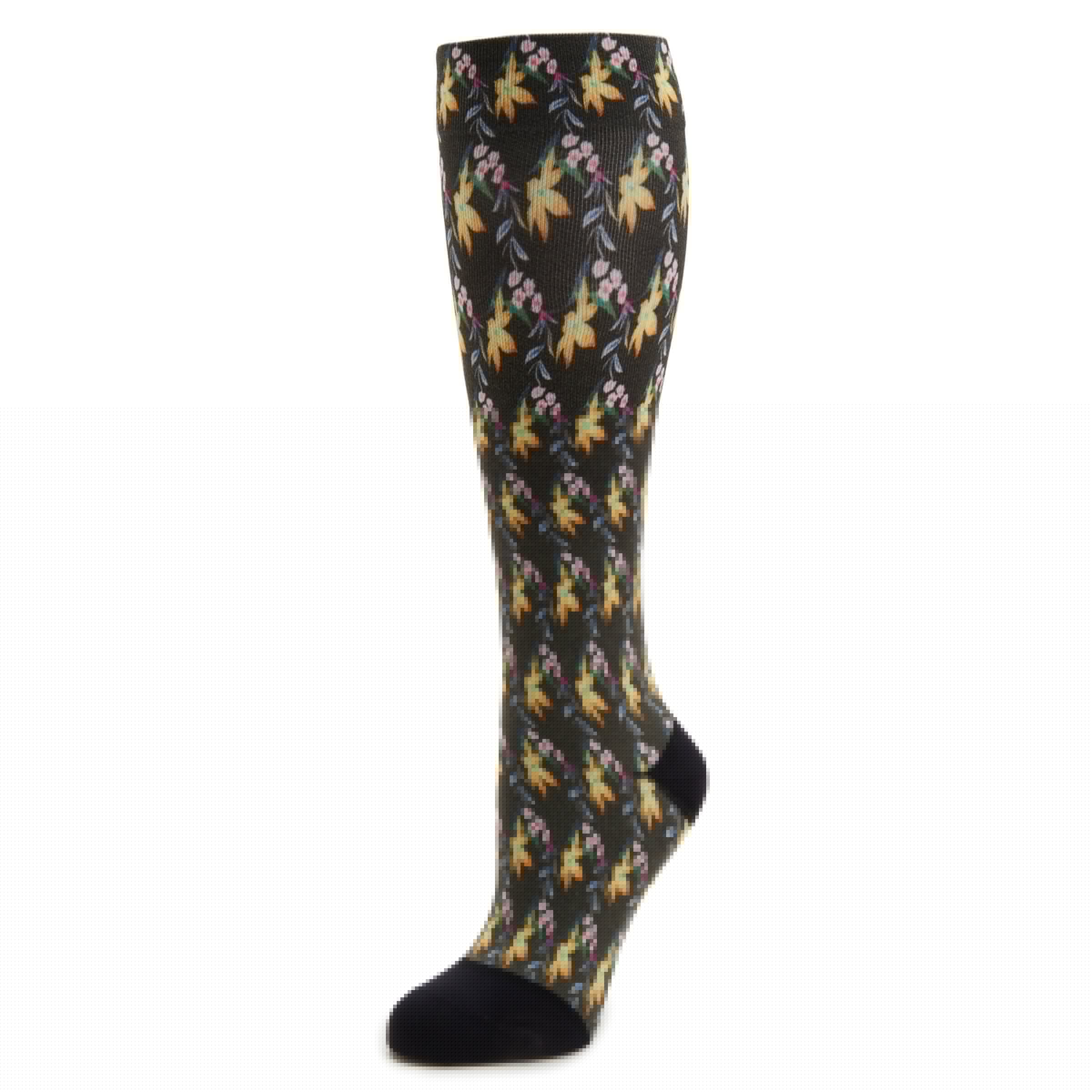 Compression Aloha Black Socks
