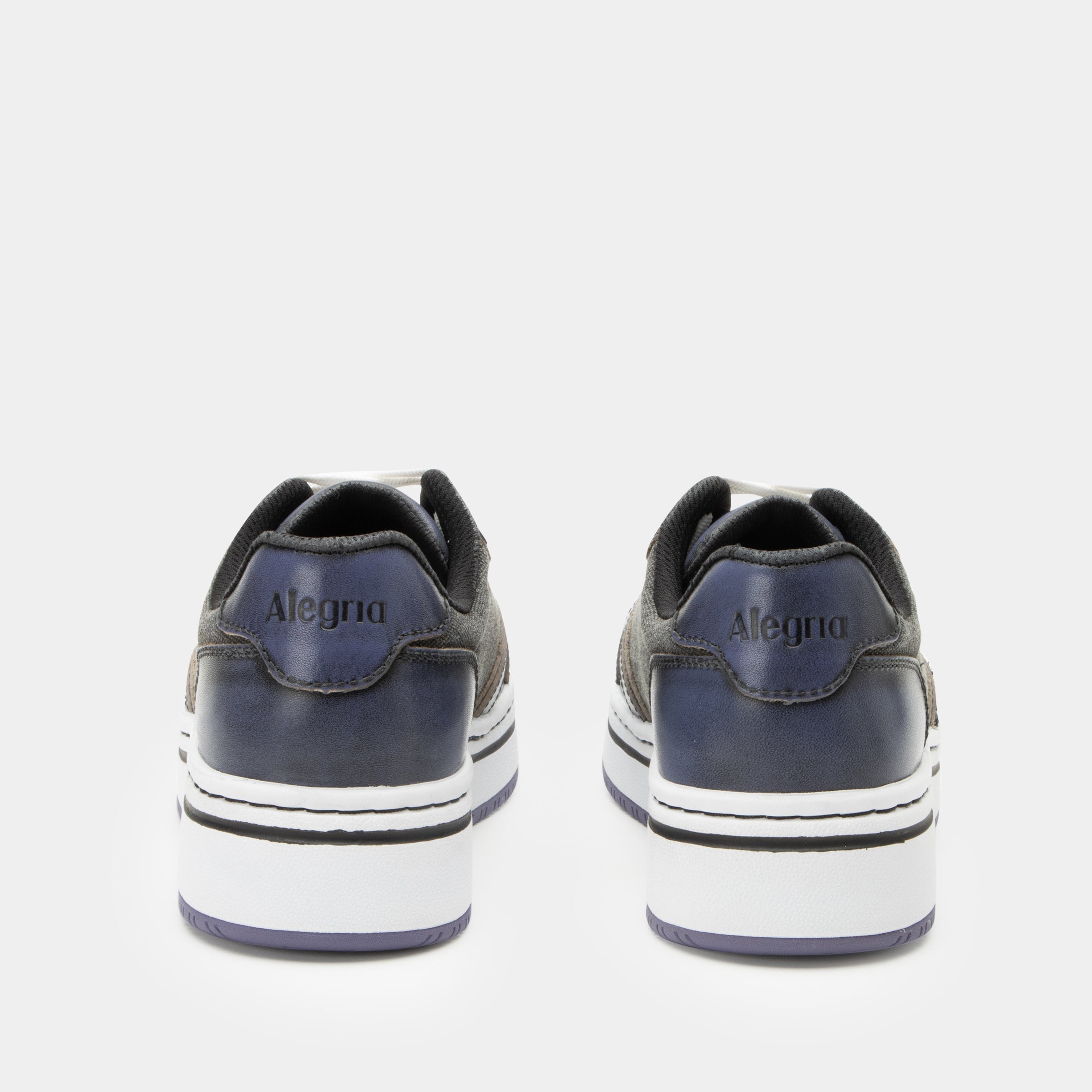 Alyster Blue Black Shoe - Image 4