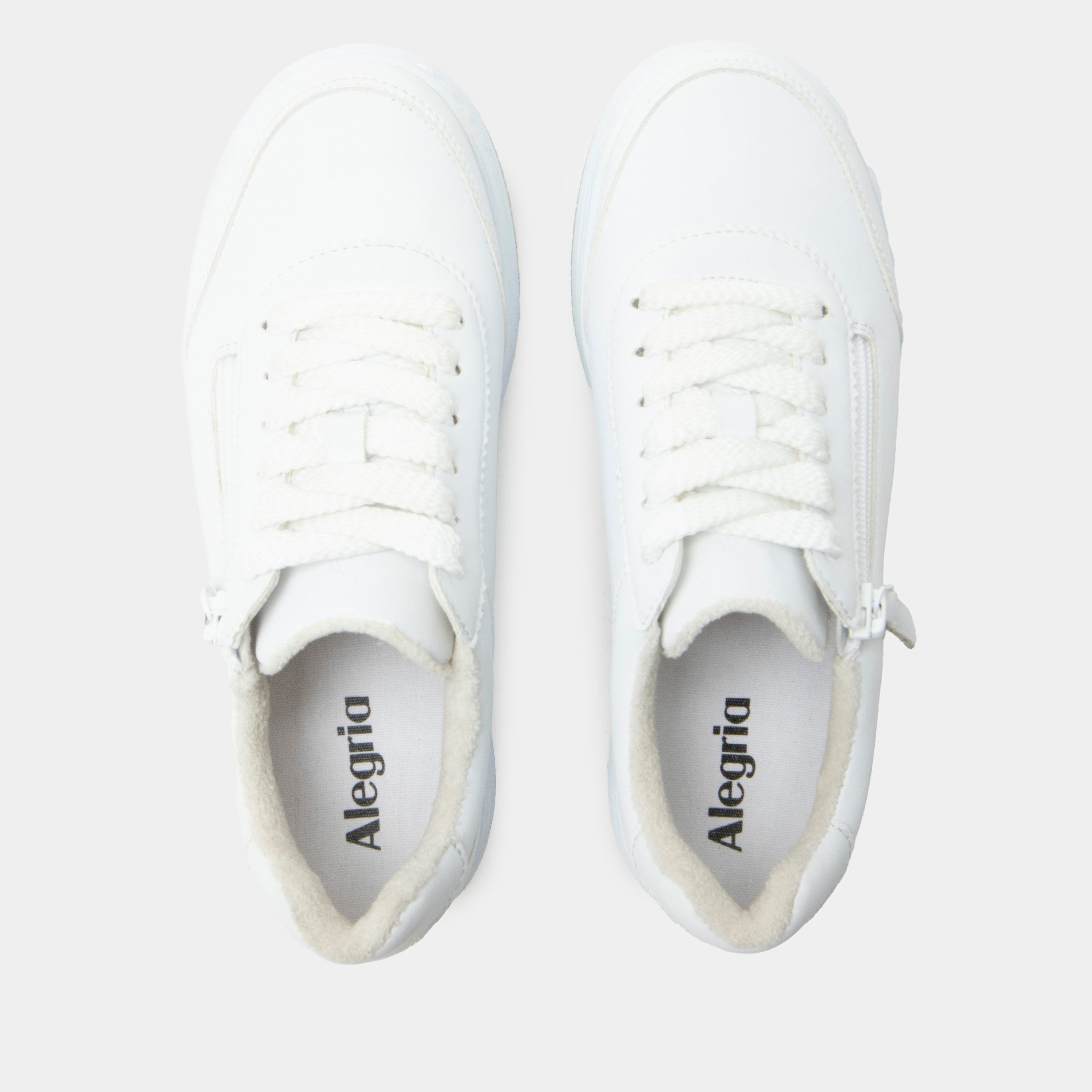 Averie Retro White Shoe - Image 5