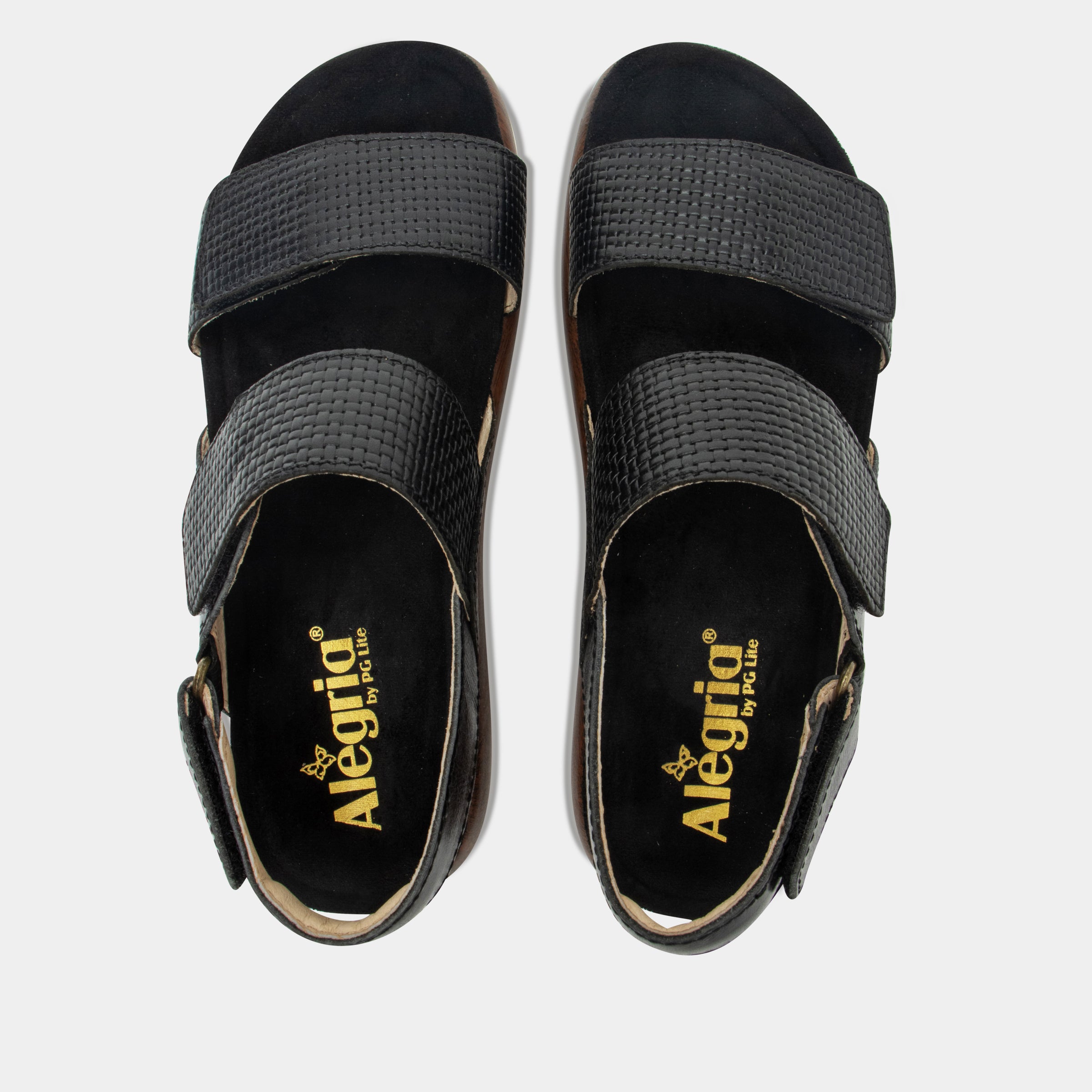 Bailee Woven Noir Sandal - Image 5