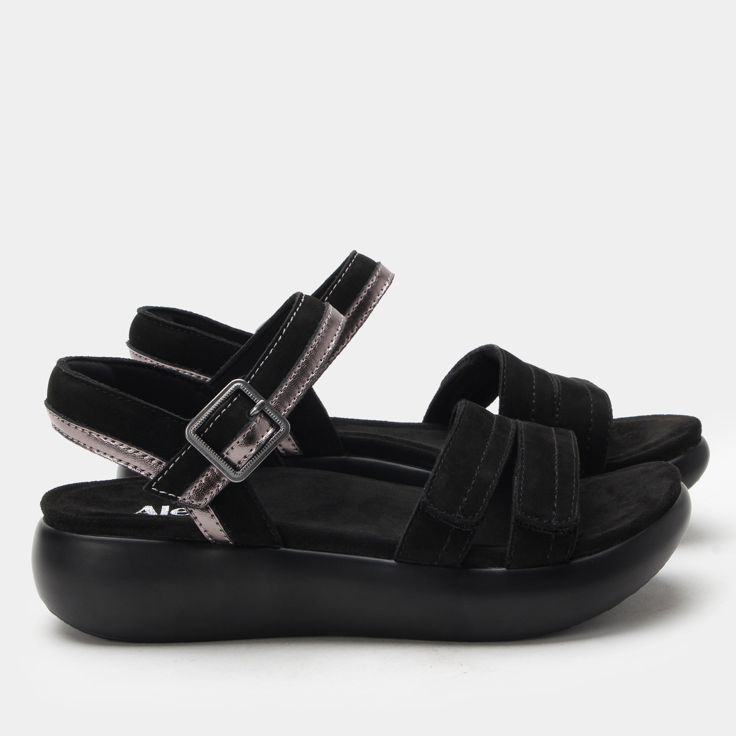 Blinda Black Sandal - Image 3