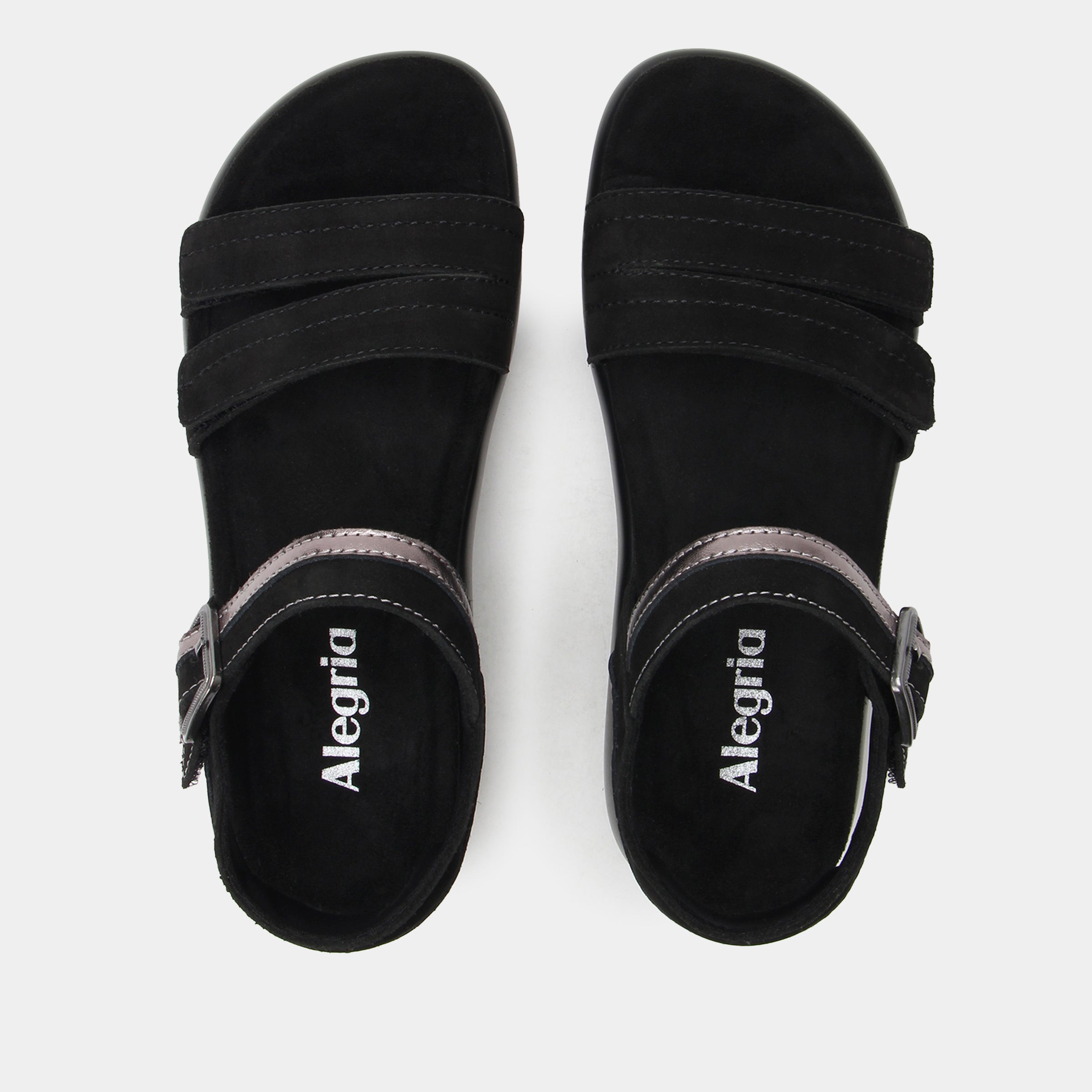 Blinda Black Sandal - Image 5