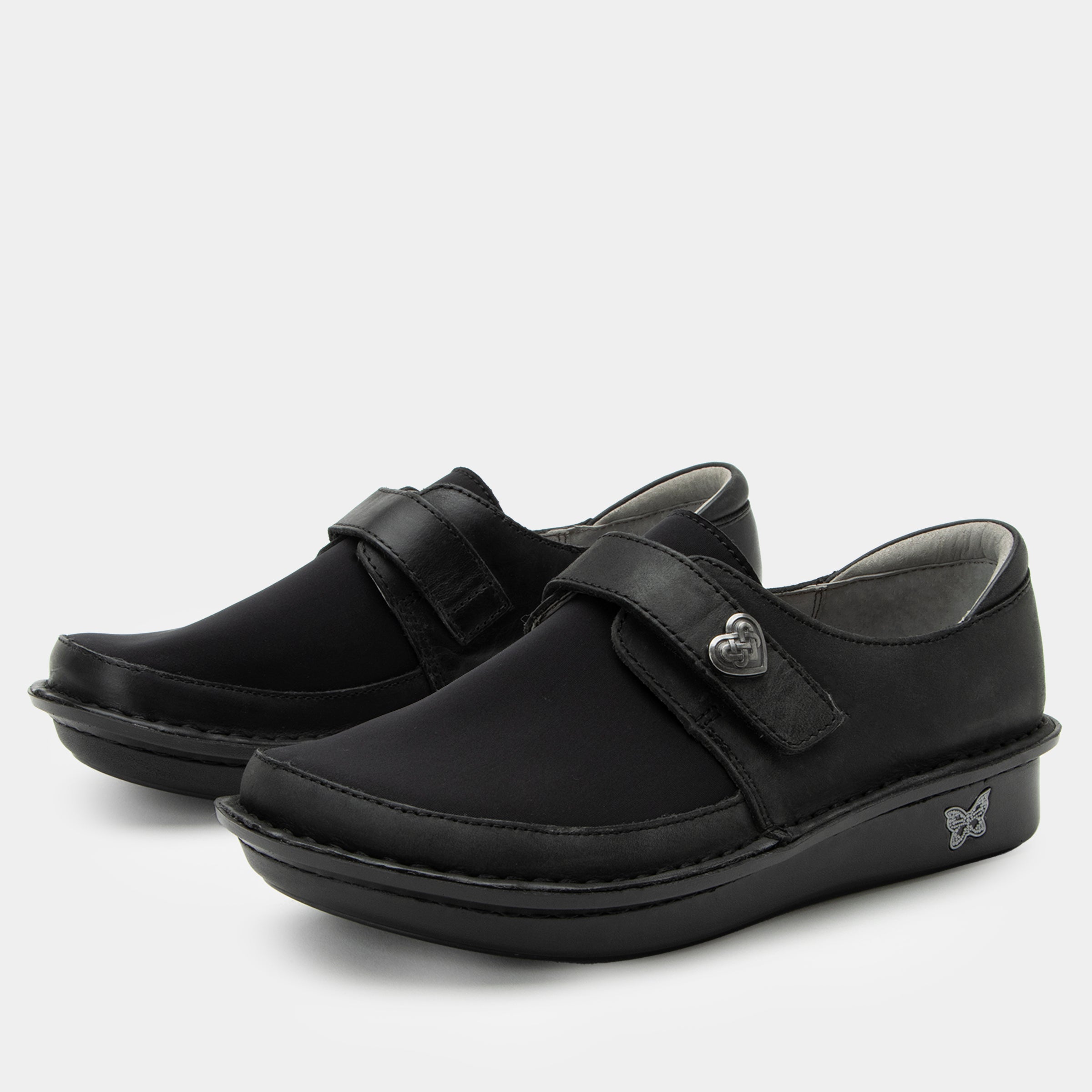 Brenna Oiled Black Shoe