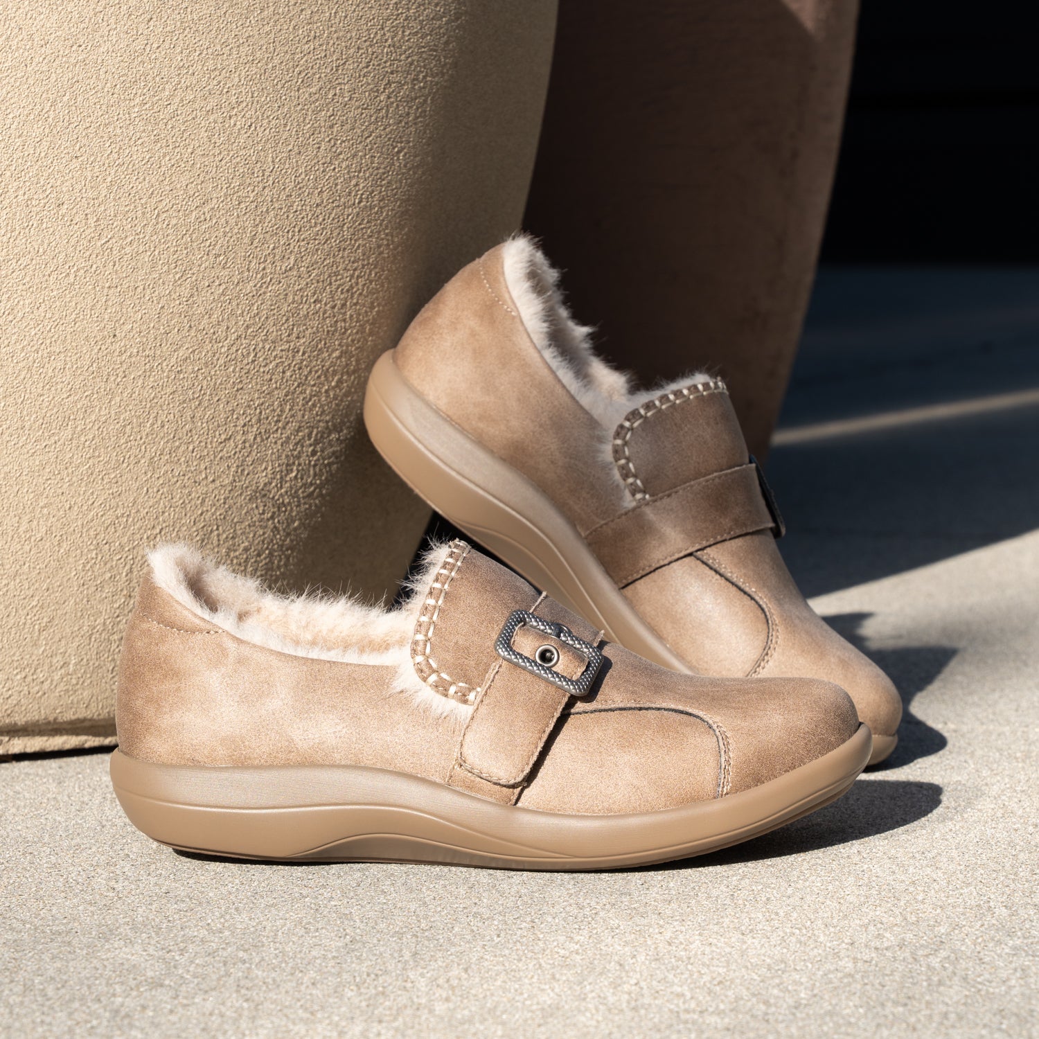 Della Taupe Shoe - Image 2