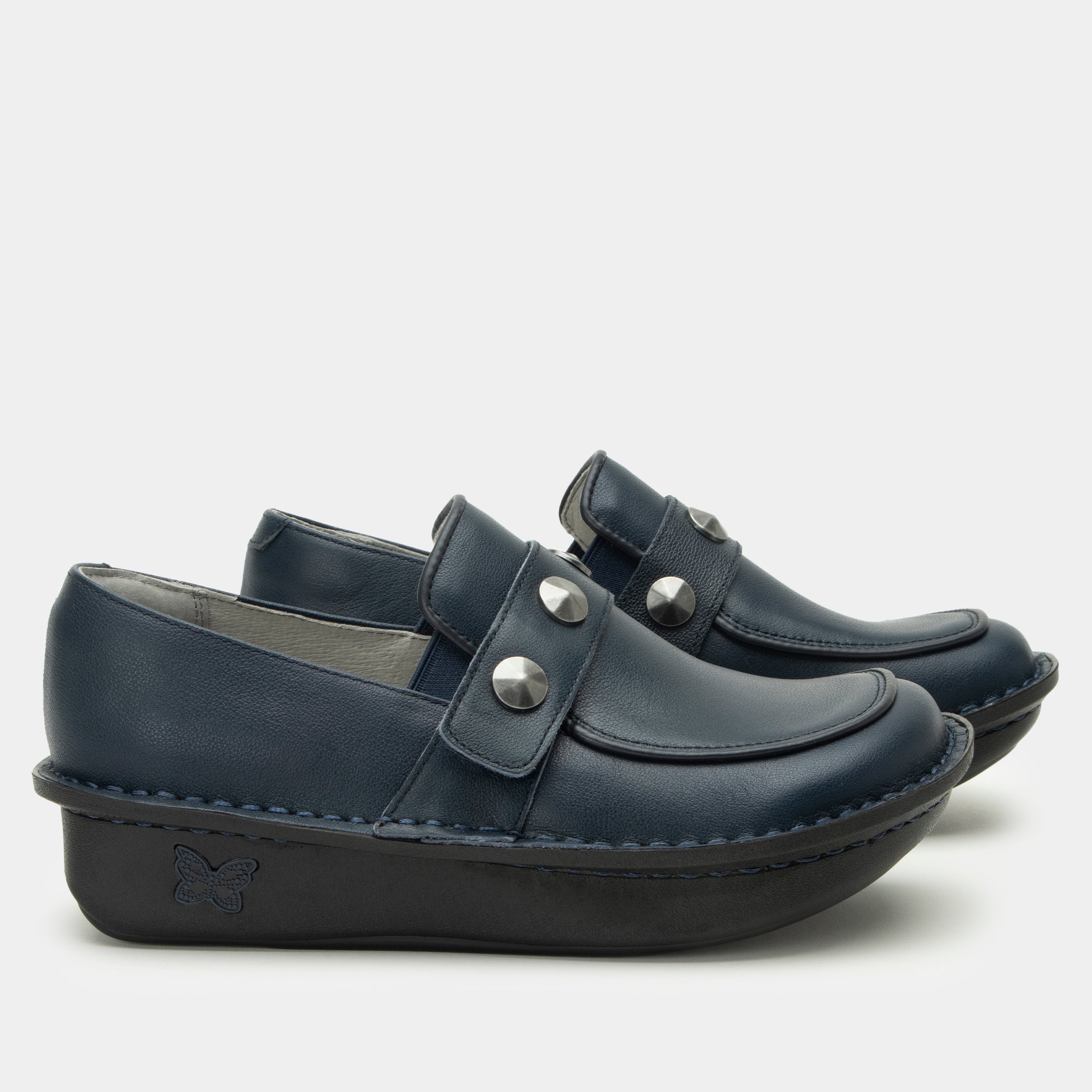 Ericka Navy Gloss Shoe - Image 3