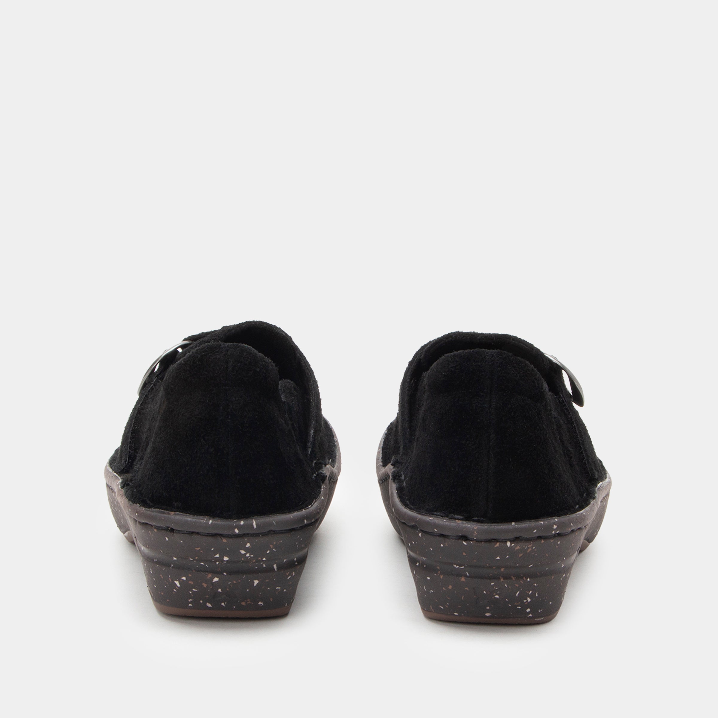 Fynn Black Suede Shoe - Image 4