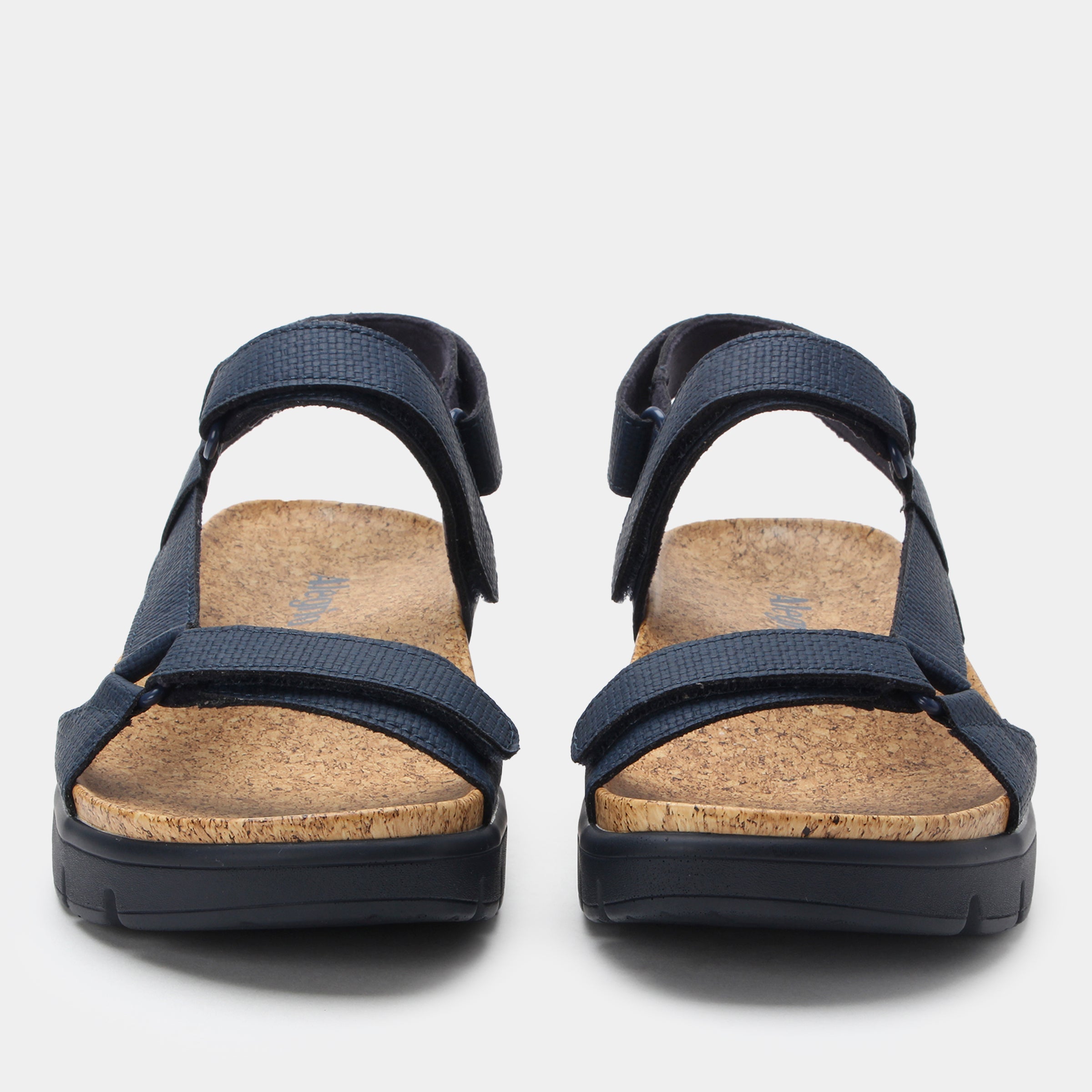 Henna Netted Navy Sandal - Image 6