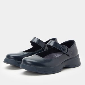Jazmine Glazed Navy Shoe