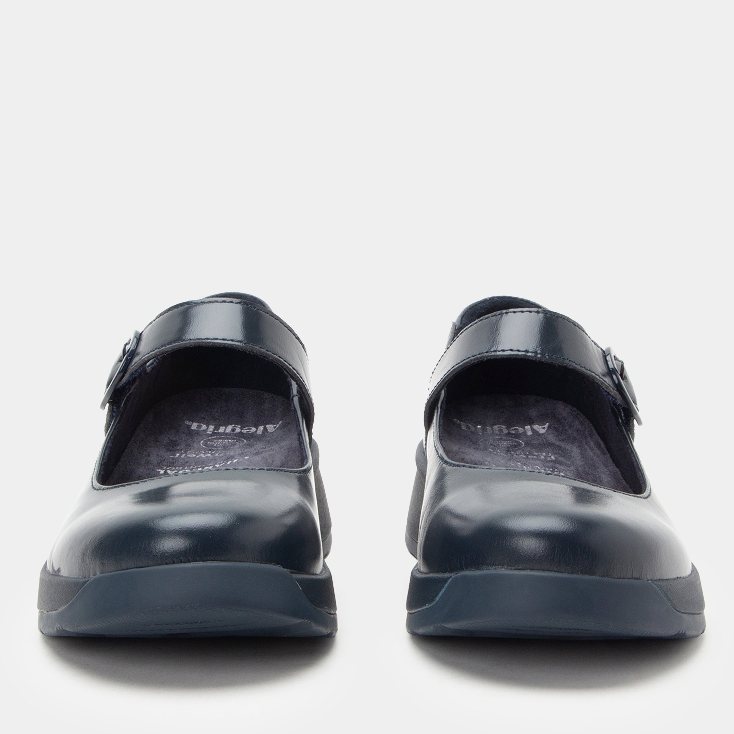 Jazmine Glazed Navy Shoe - Image 6