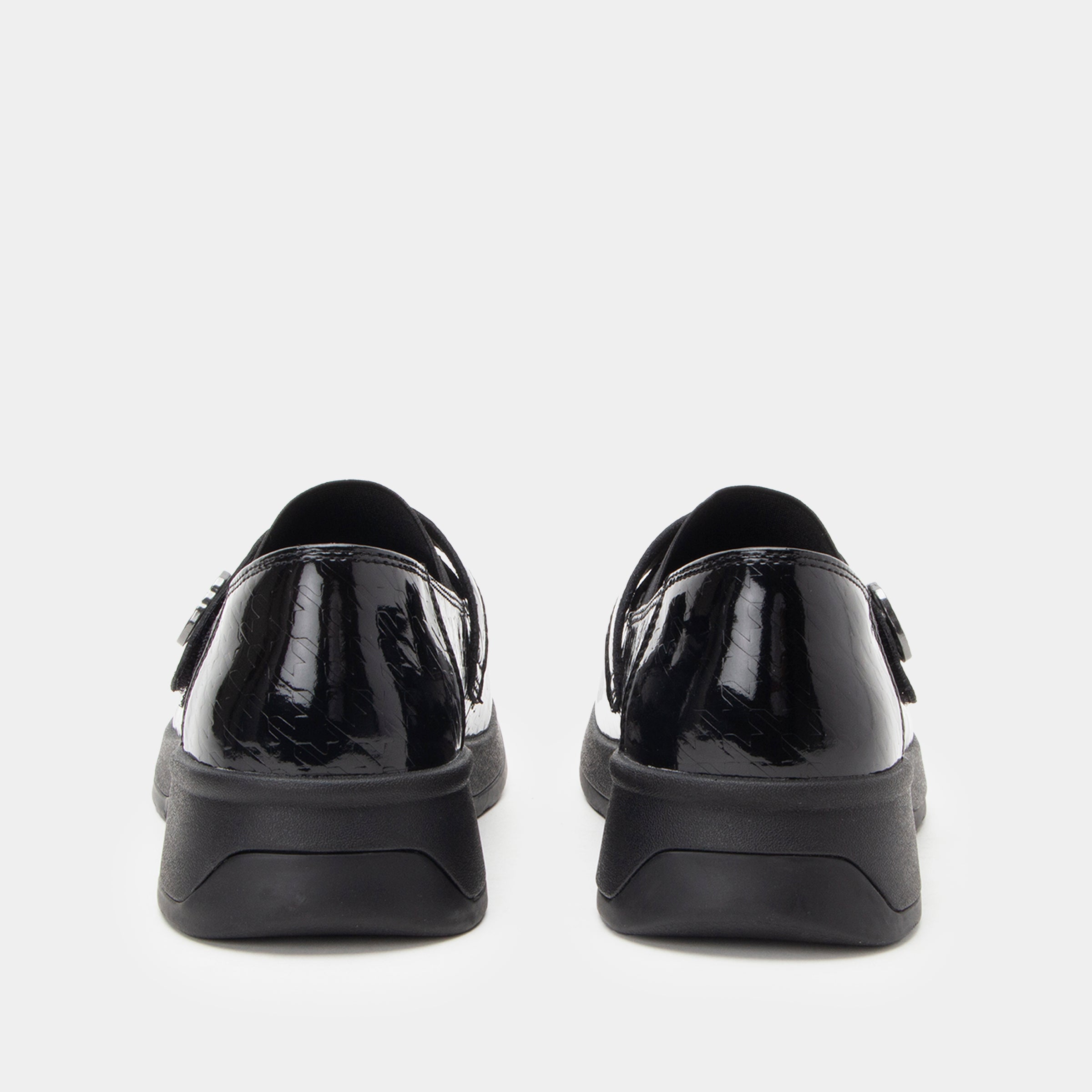Janna Black Tie Shoe - Image 4