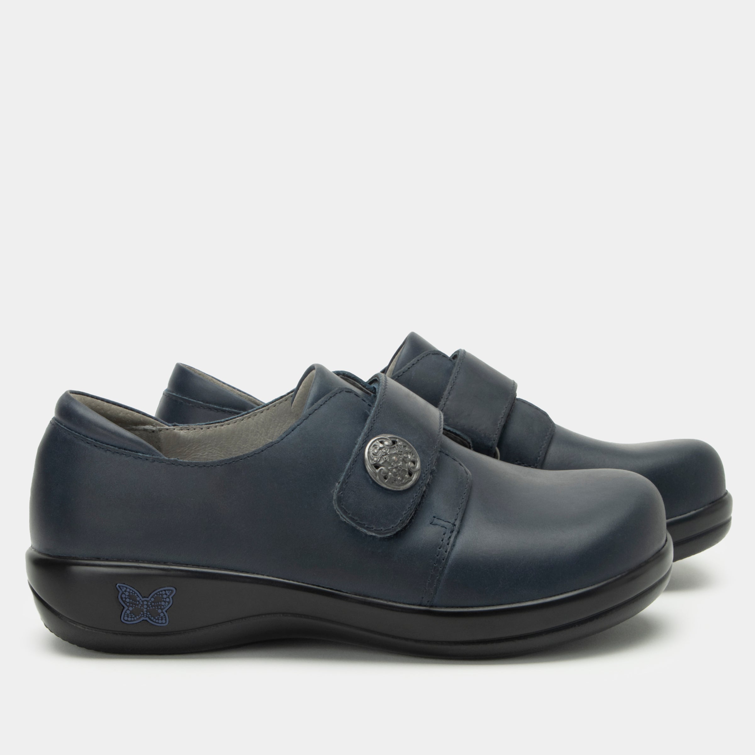 Joleen Oiled Navy Shoe - Image 3