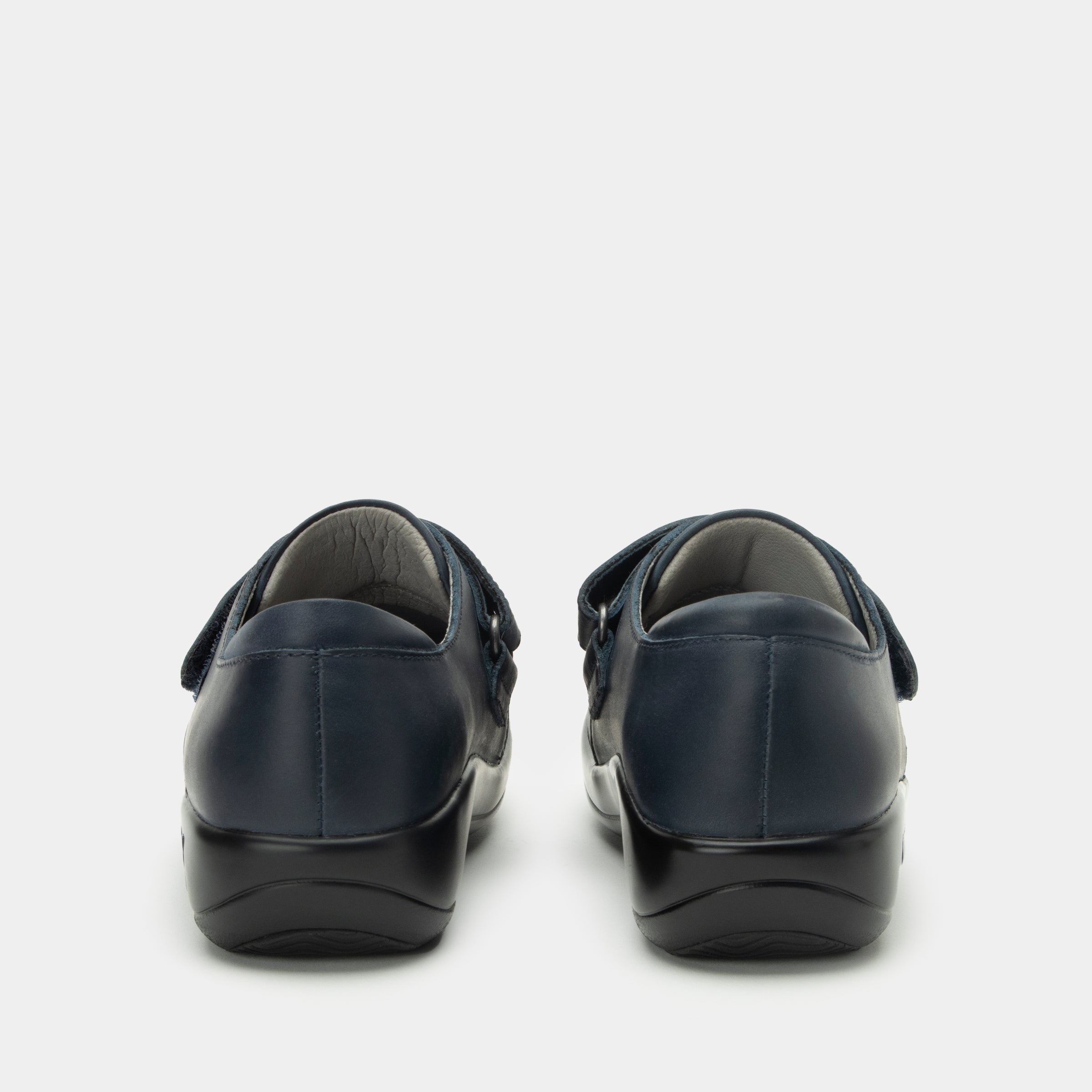Joleen Oiled Navy Shoe - Image 4