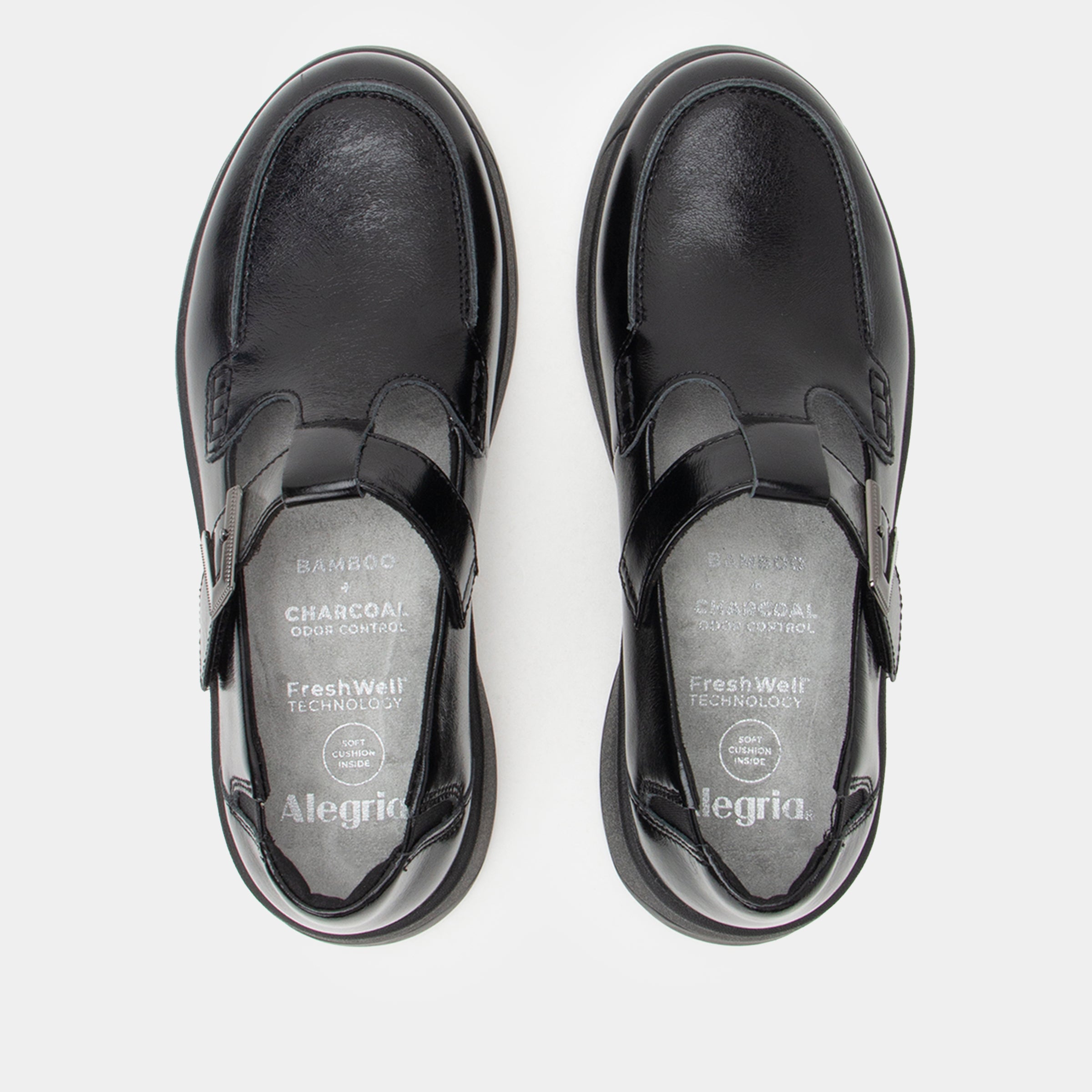 Jensie Glazed Black Shoe - Image 5