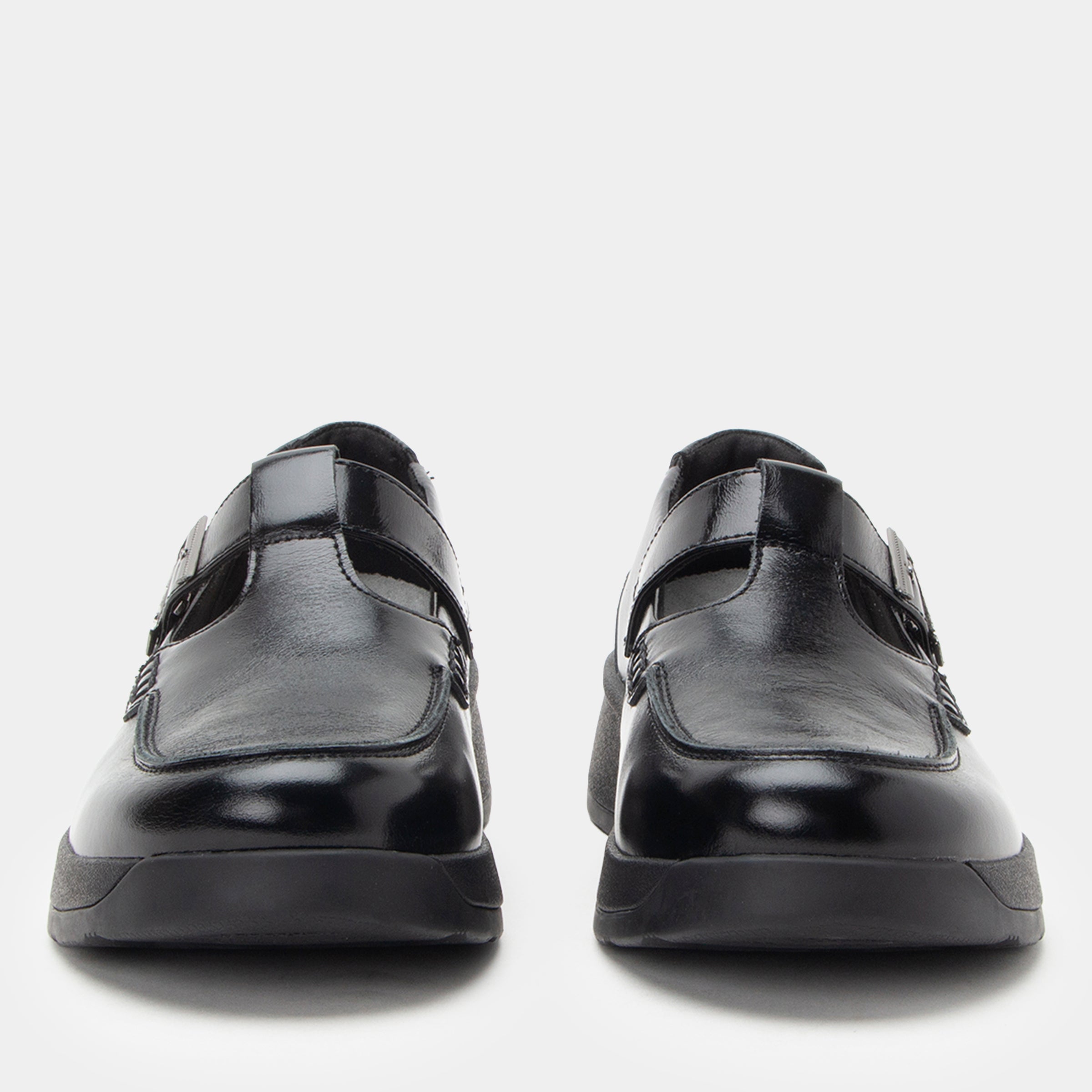 Jensie Glazed Black Shoe - Image 6