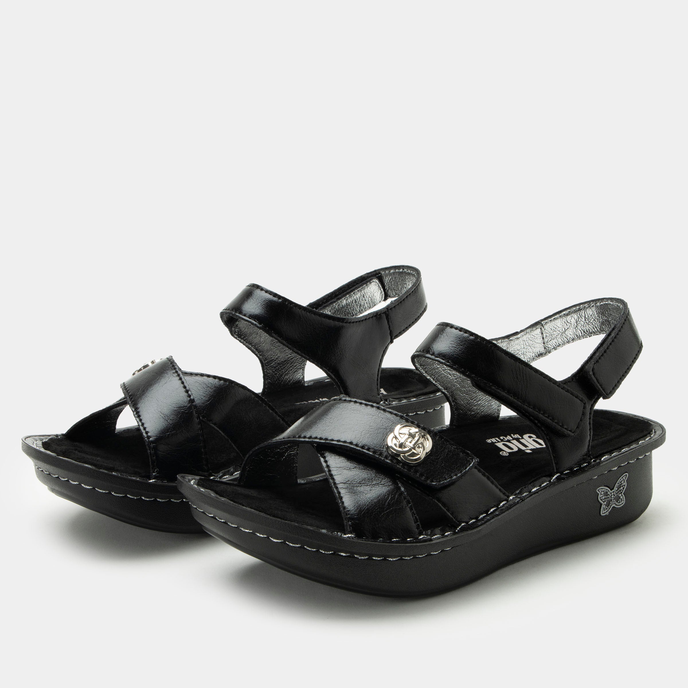 Kelsi Black Sapphire Sandal