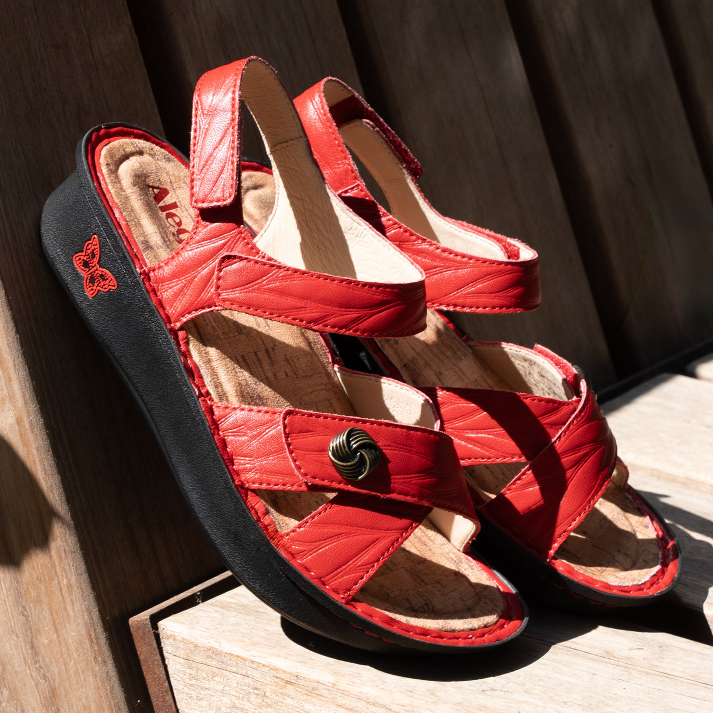 Kelsi Fondly Red Sandal - Image 2