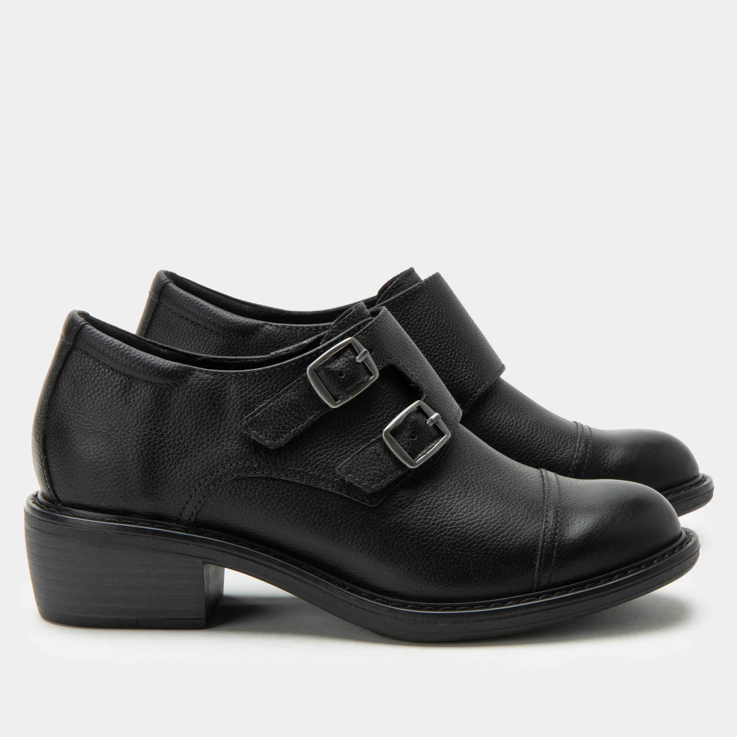 Mave Black Burnish Shoe - Image 3