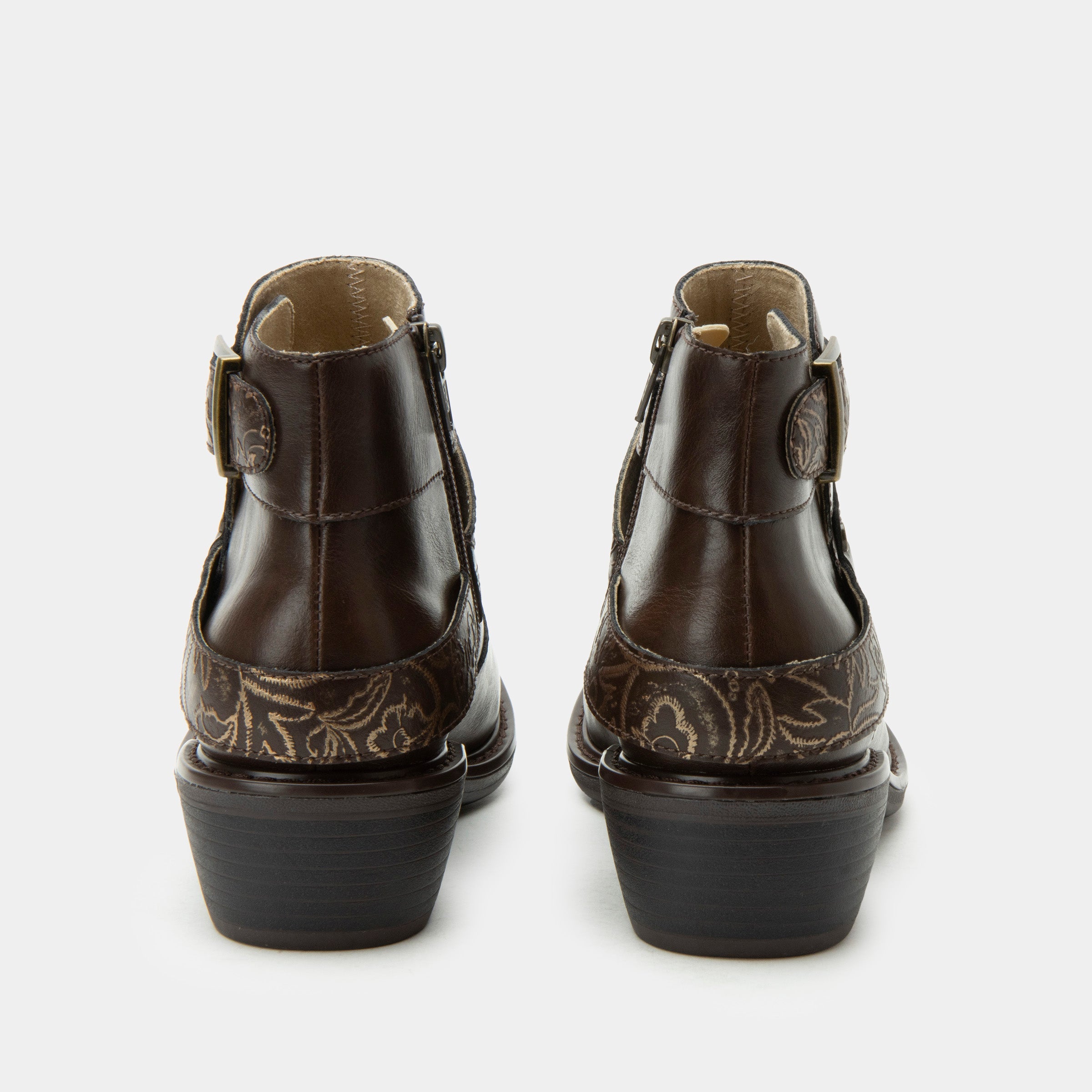 Millie Embroider Me Brown Boot - Image 4