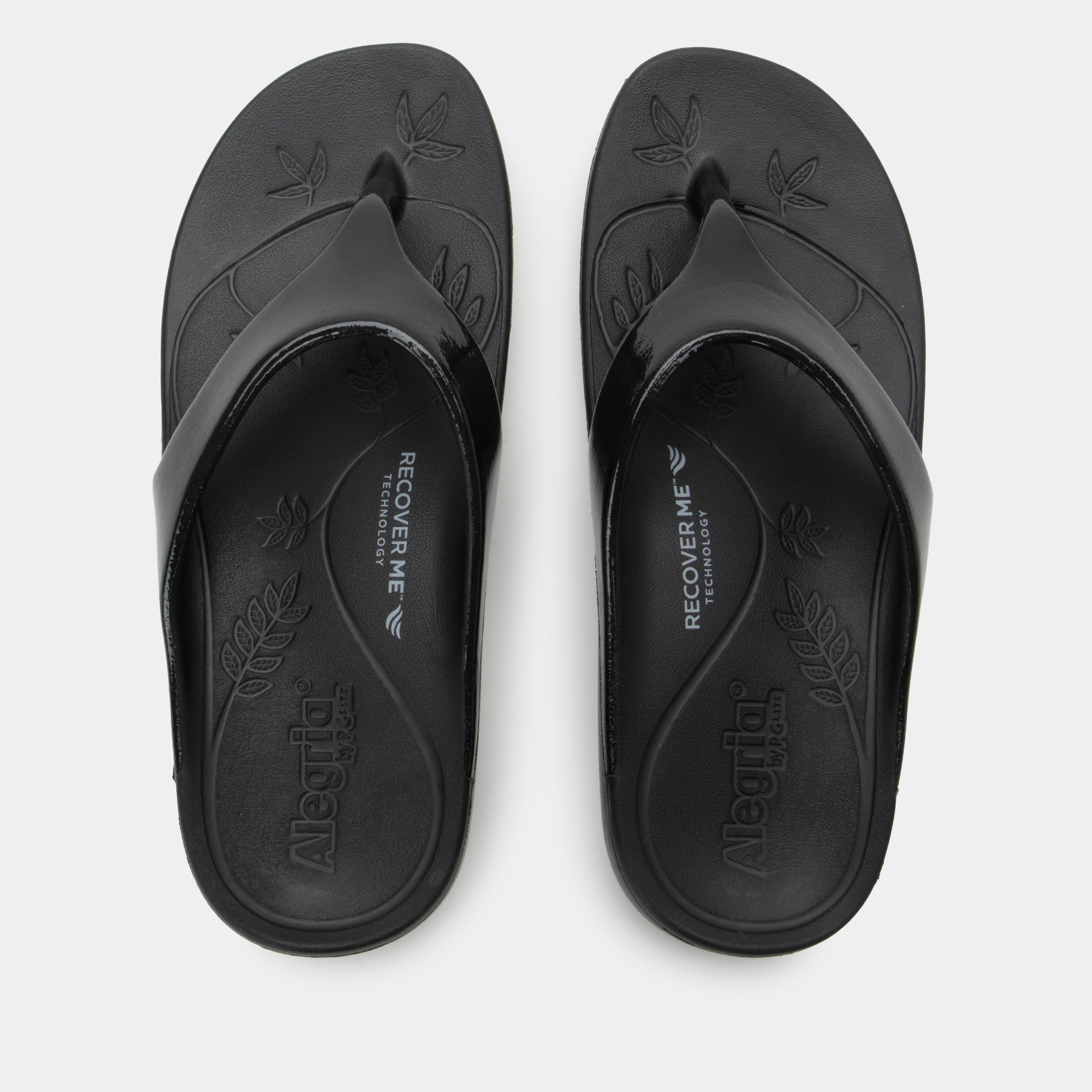 Ode Black Gloss Sandal - Image 4
