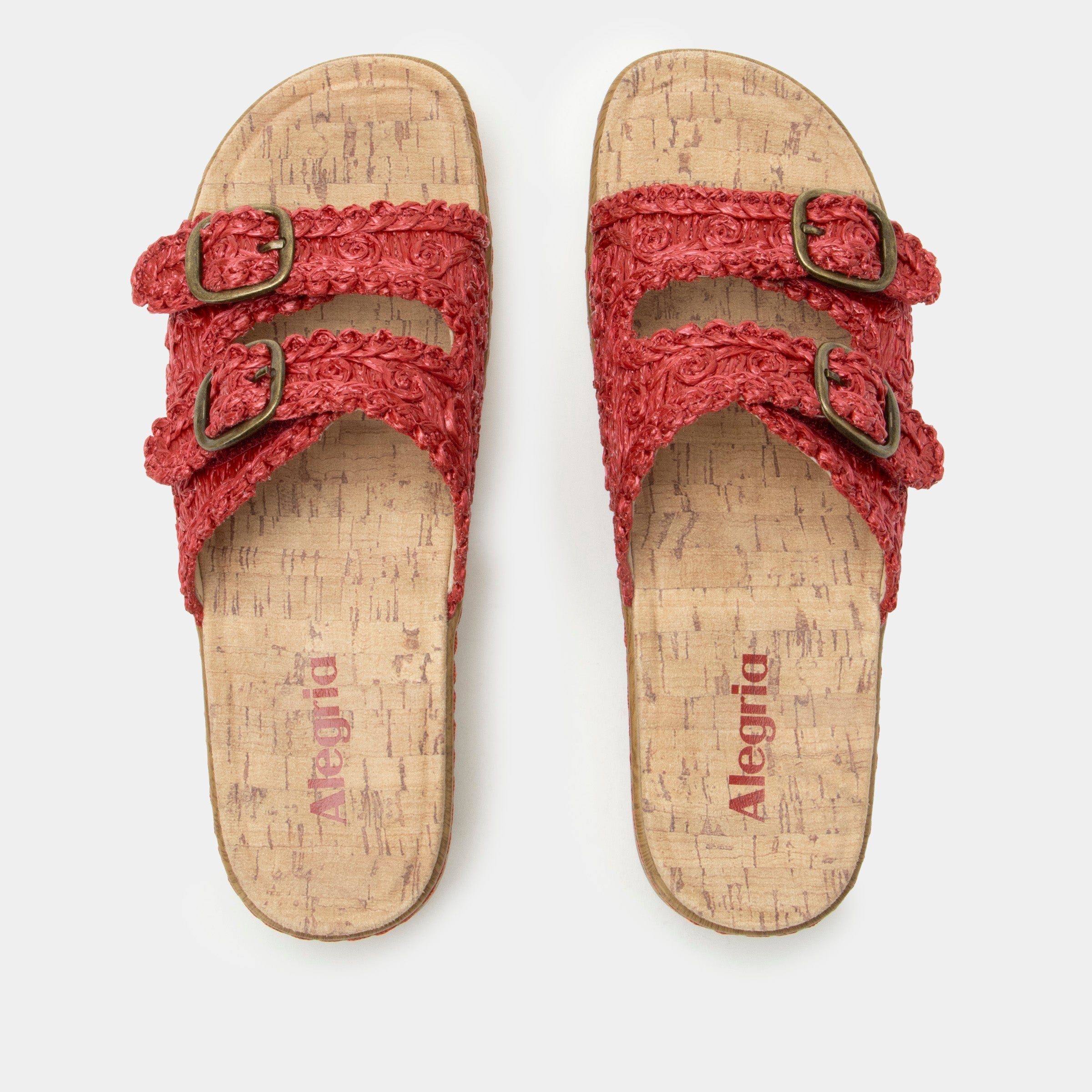 Oona Red Sandal - Image 4