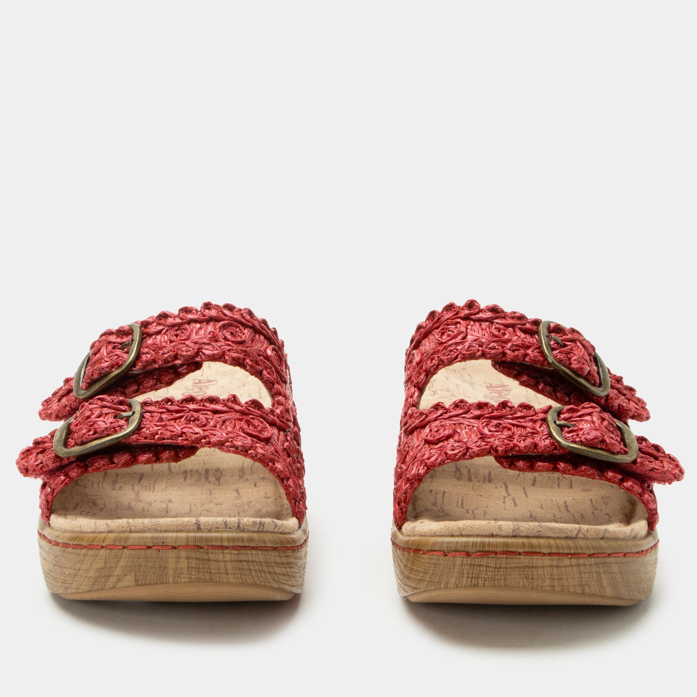Oona Red Sandal - Image 5