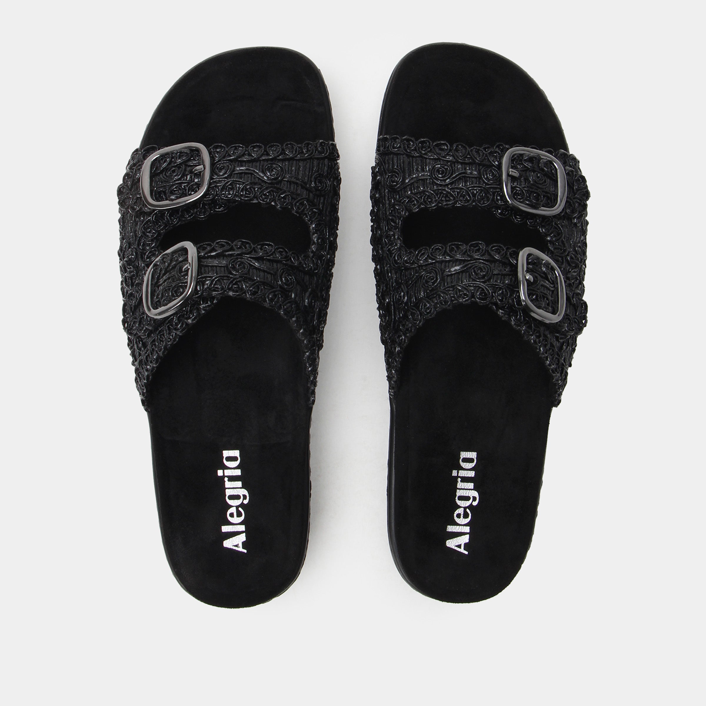 Oona Fancy Black Sandal - Image 5