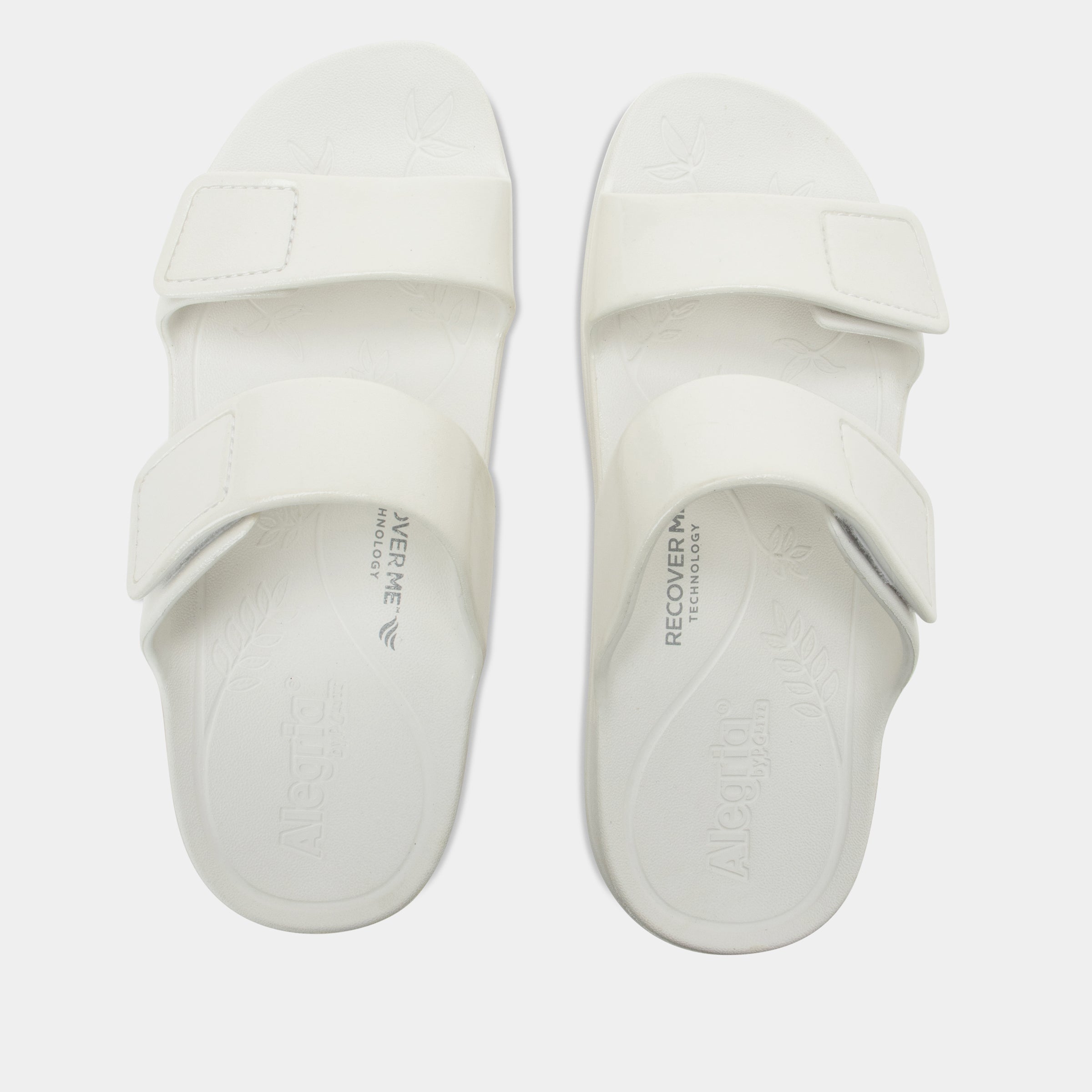 Orbyt White Gloss Sandal - Image 5