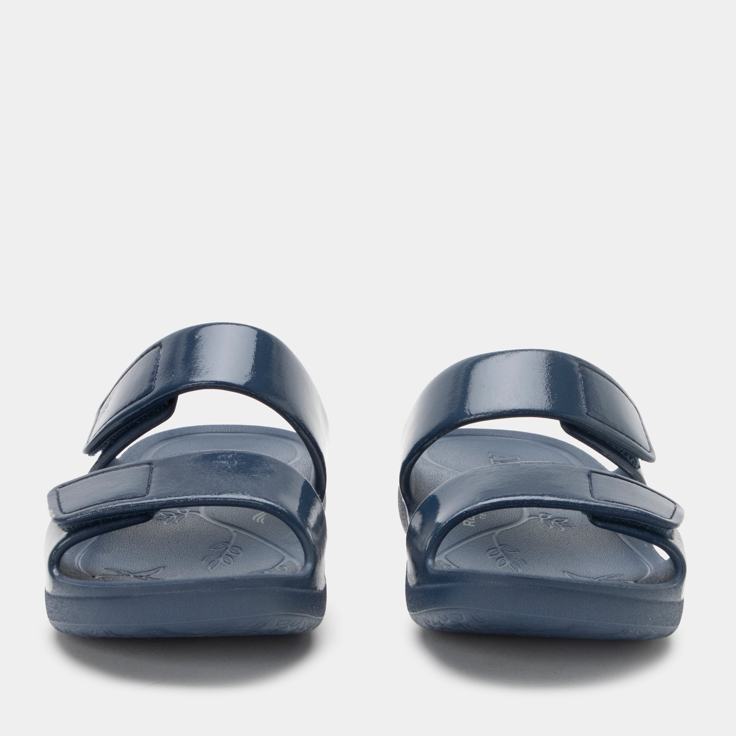 Orbyt Navy Gloss Sandal - Image 6