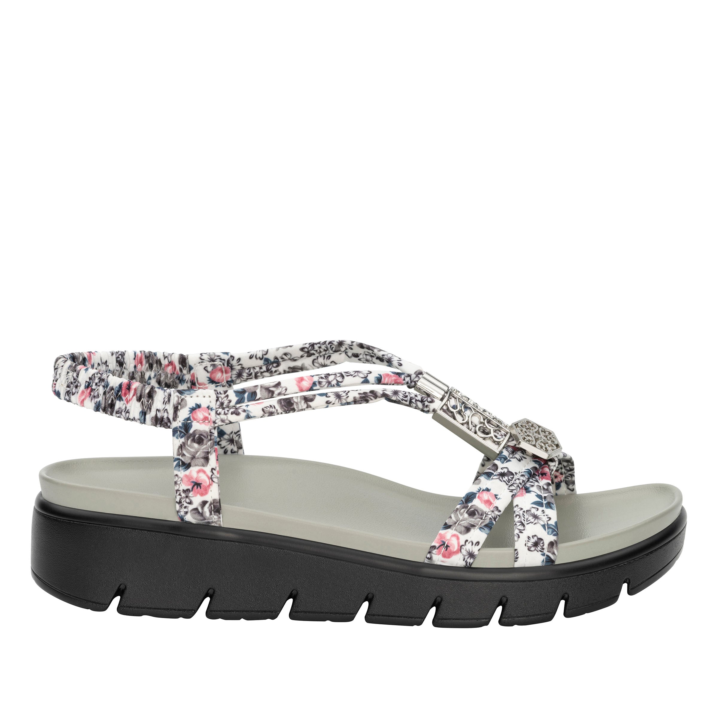 Roz Lovely Grey Sandal - Image 3