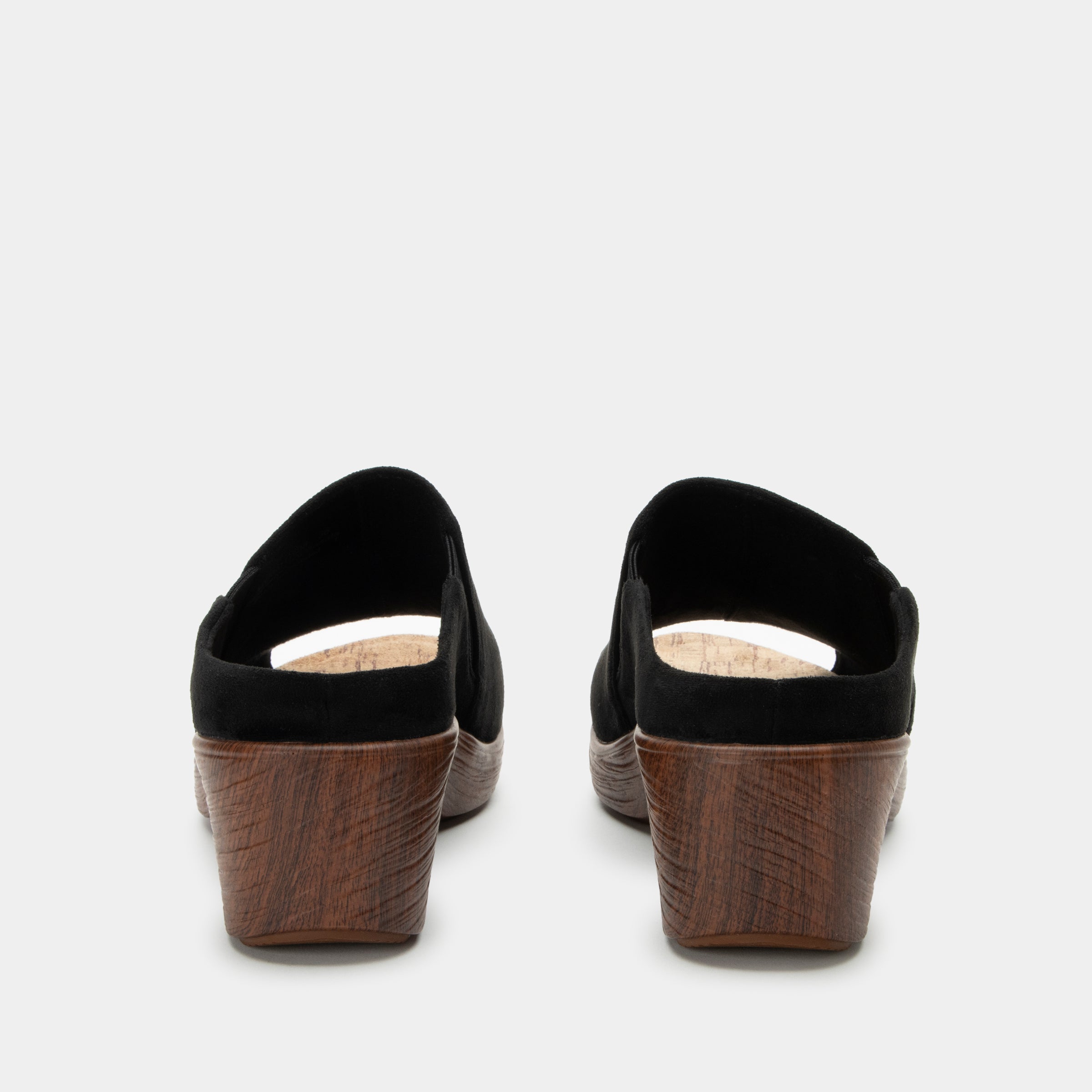 Shilaine Stretch Black Sandal - Image 3