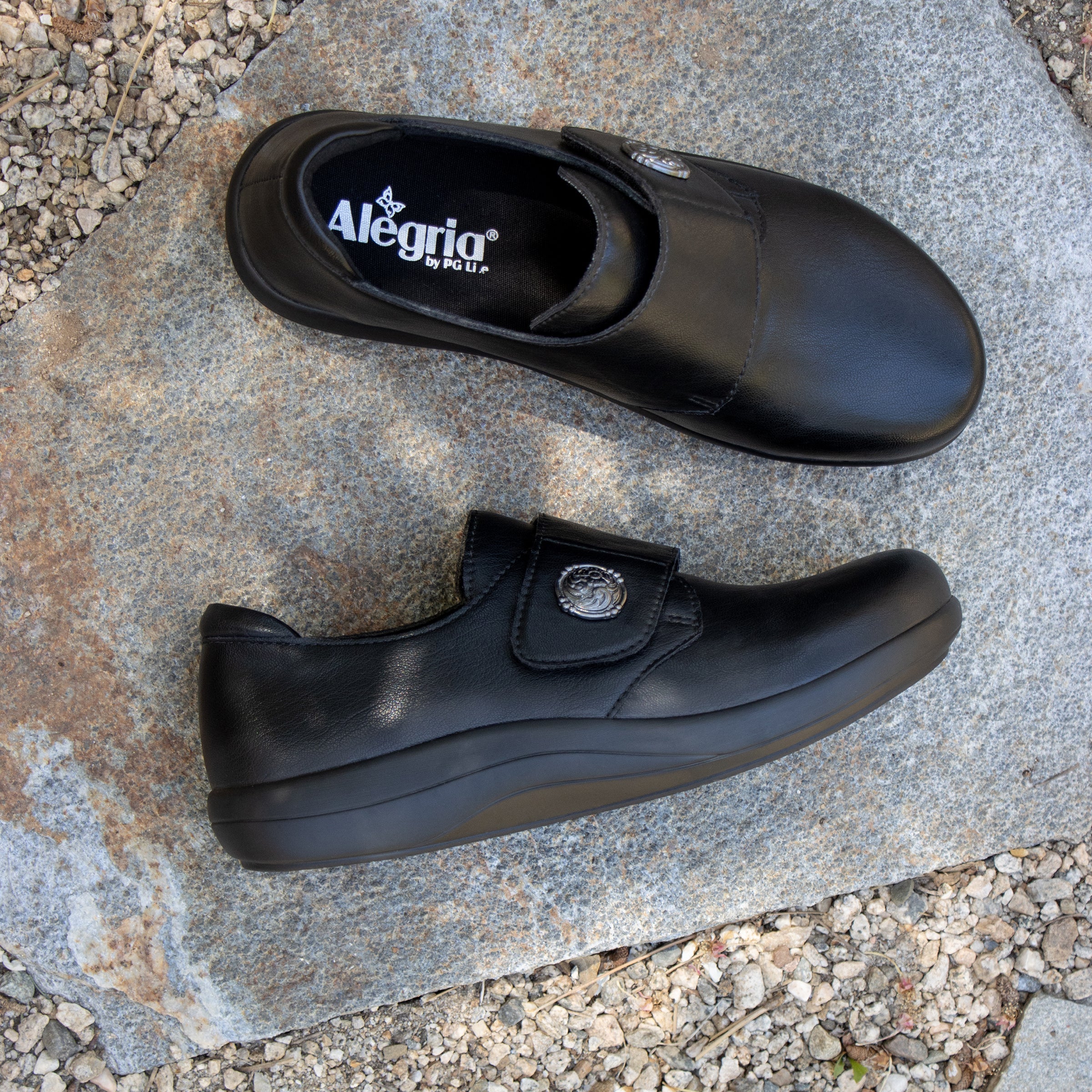 Spright Black Smooth Shoe - Image 2